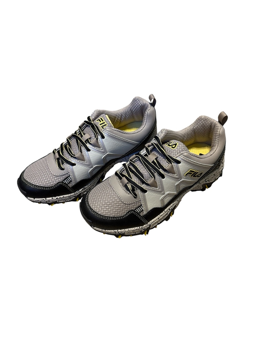 New Fila AT Peake 23 5JM01569-090 Trail Running Shoes Atmosphere Silver 8.5